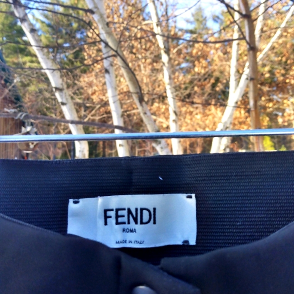 Fendi Pants Black women's xs
